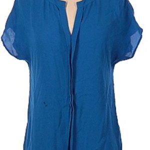 COPY - NWT Ro & De Short Sleeve Split Neck Blouse